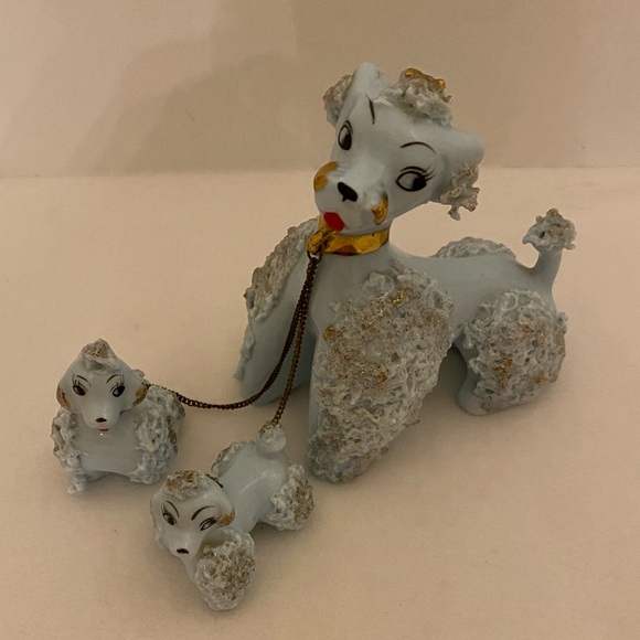 For the Love of Poodles-Vintage Ceramic Poodle Figurine - Picture 10 of 12